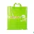 Green biodegradable soft loop packaging bag for fashion and retail