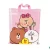 Eco-friendly soft loop bag with cartoon print, produced by HAPLAST