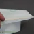 Close-up of compostable zipper bag opening