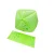 Compostable trash bag with green label and unfolded sheet