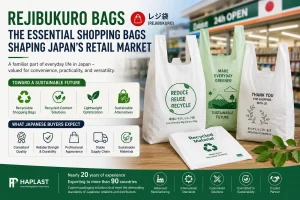 Wholesale Rejibukuro bags manufacturer and custom retail shopping bags supplier - HAPLAST Vietnam